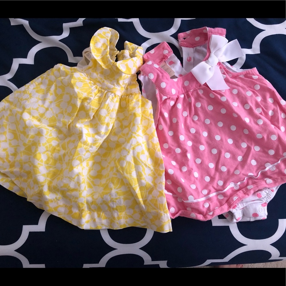 First impressions baby girl dress